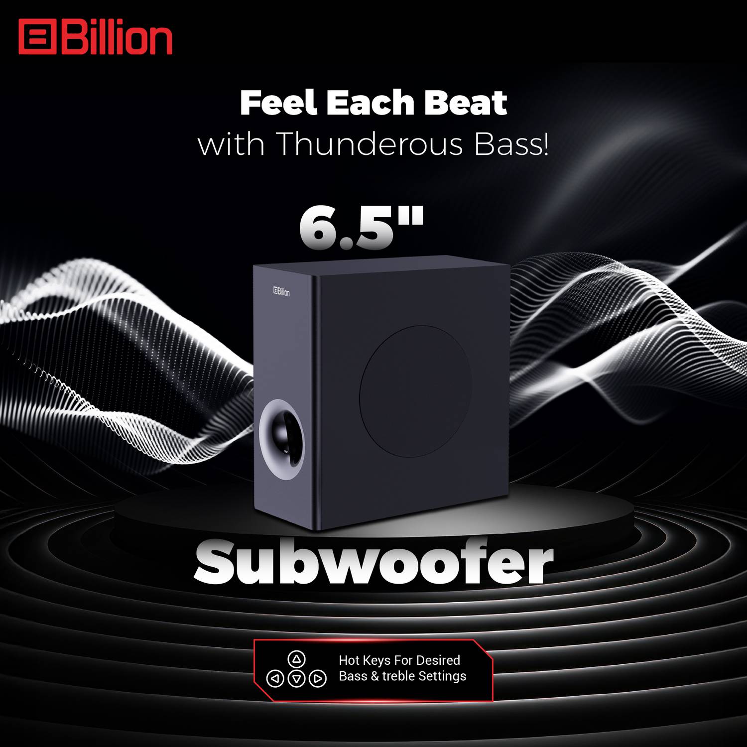 Billion Thunder 500 5.1 Channel Soundbar - Image 4