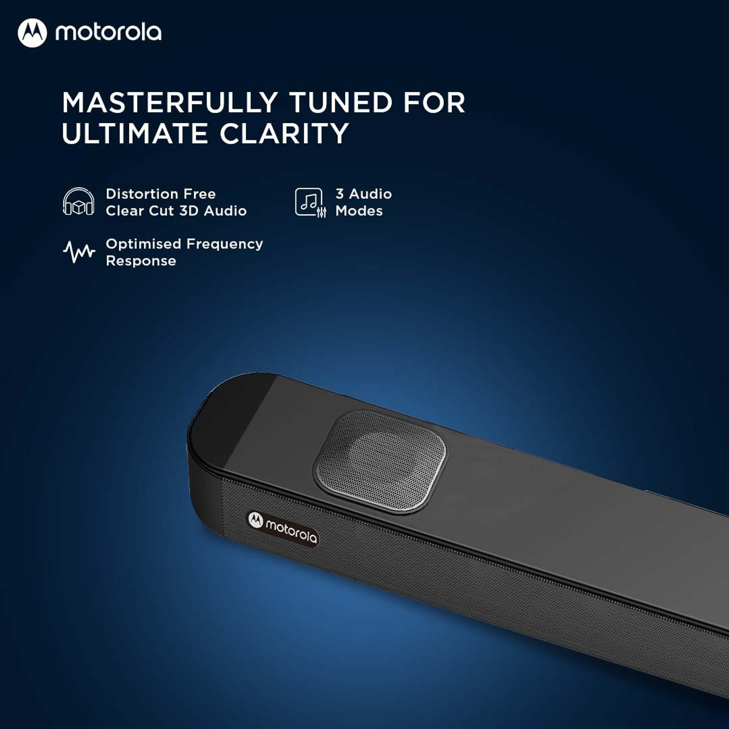 Image of MOTOROLA AmphisoundX with 2.2 Channel 100 W Bluetooth Soundbar