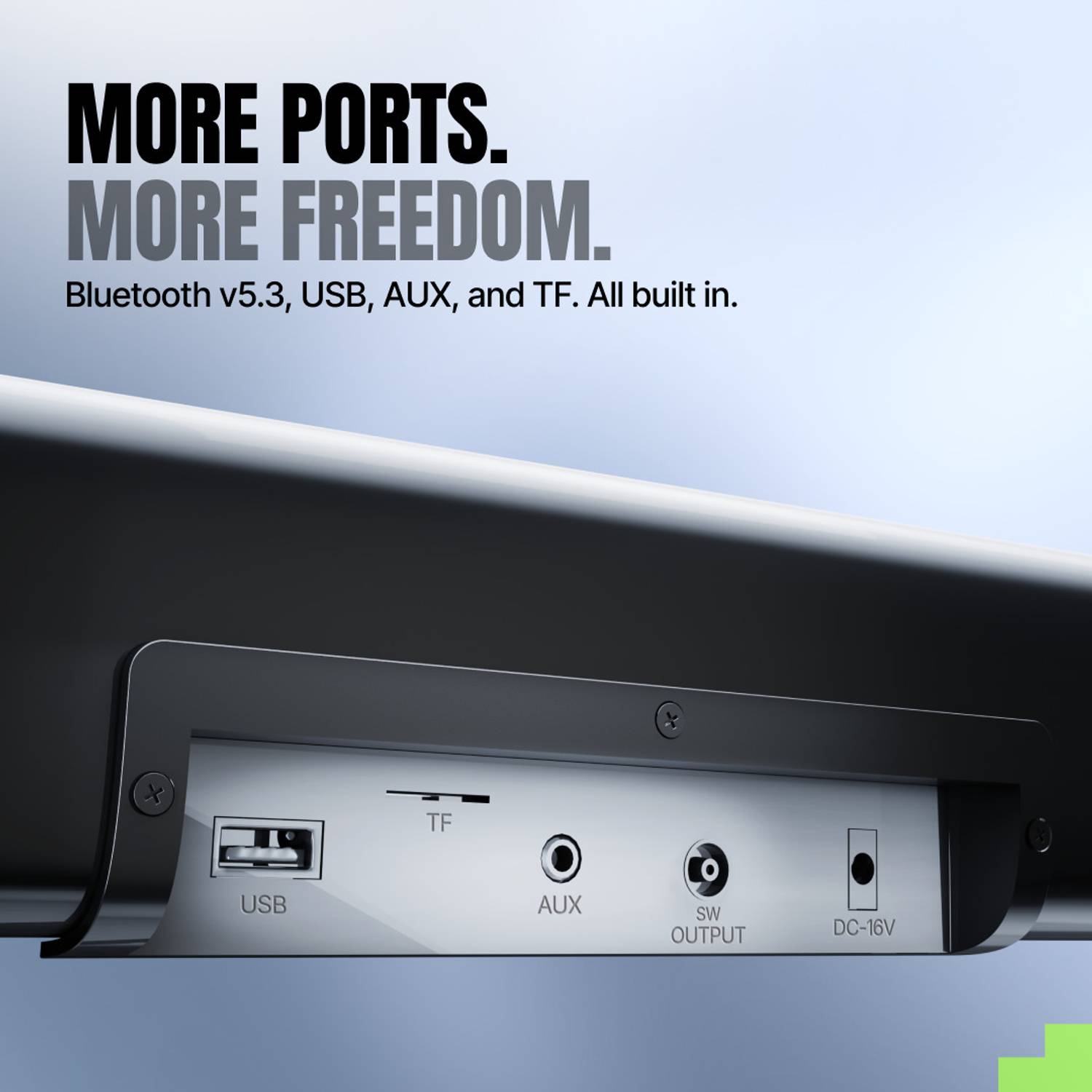 Mivi Fort Sonic X80 2.1 Channel Bluetooth Soundbar - Image 5