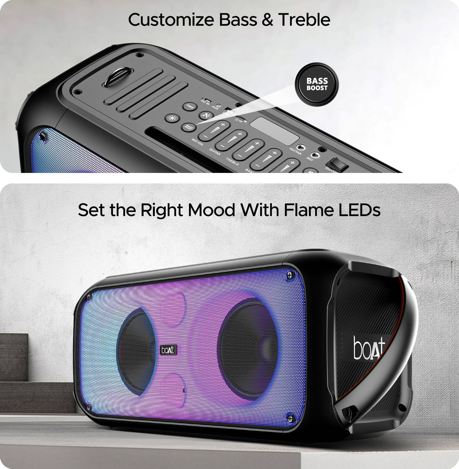 boAt 300/320 120W Bluetooth Party Speaker - Image 3