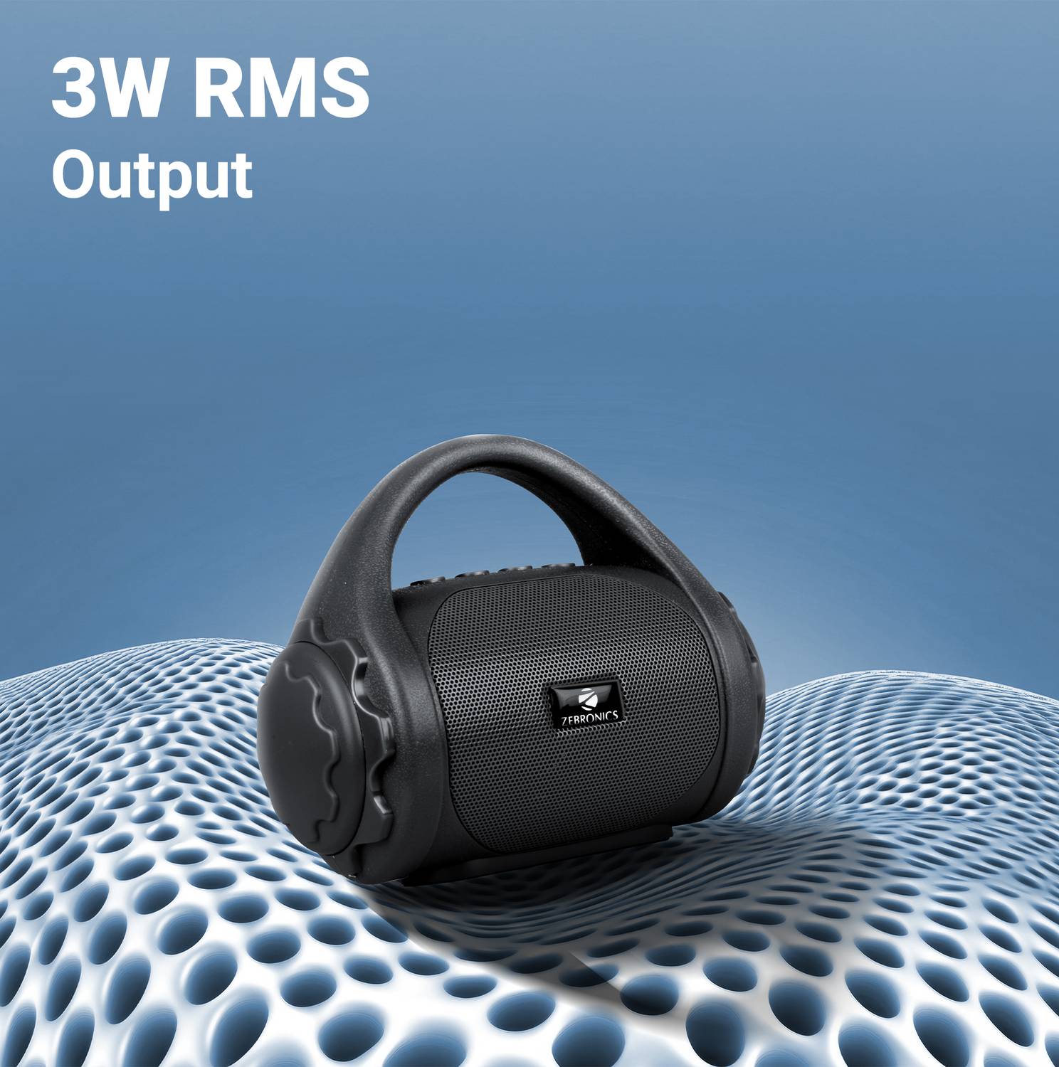 ZEBRONICS PSPK9 (County) 3W Bluetooth Speaker - Image 2