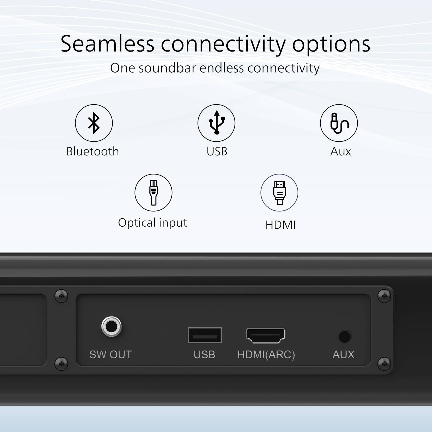 PHILIPS TAB4301/94 5.5 Inch Subwoofer Soundbar - Image 3