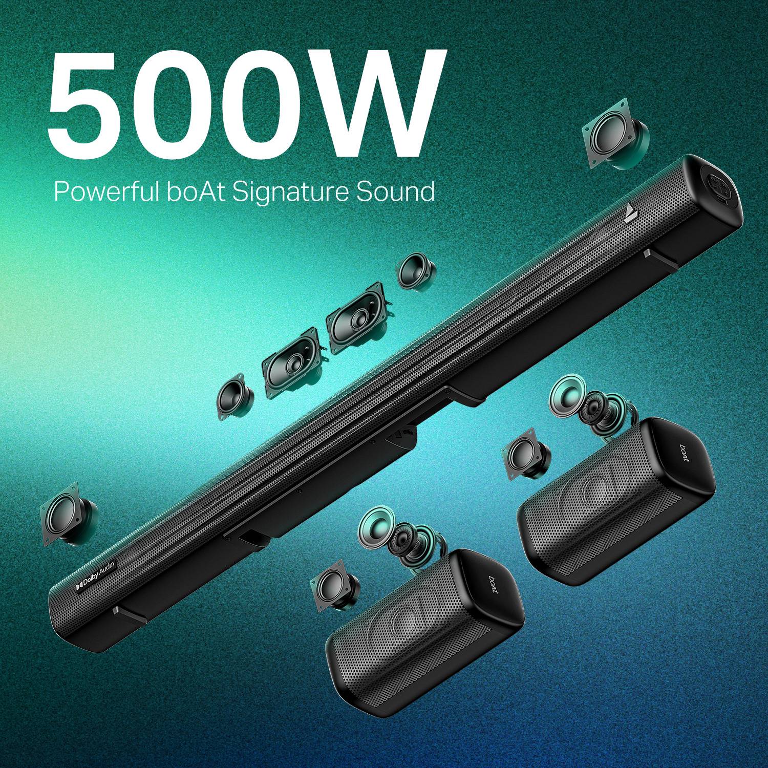 boAt Aavante Prime 5.1 5050D Bluetooth Soundbar - Image 3