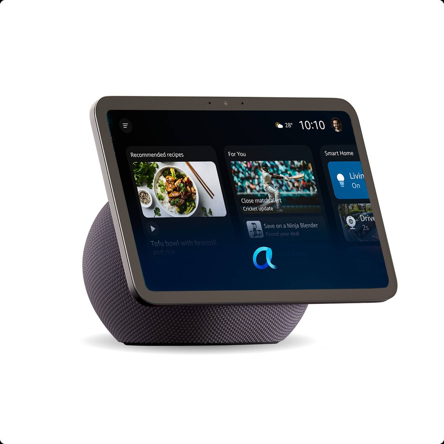 Echo Show 8, HD 8.7" display with spatial audio, Alexa+ Early Access with Alexa Assistant Smart Speaker