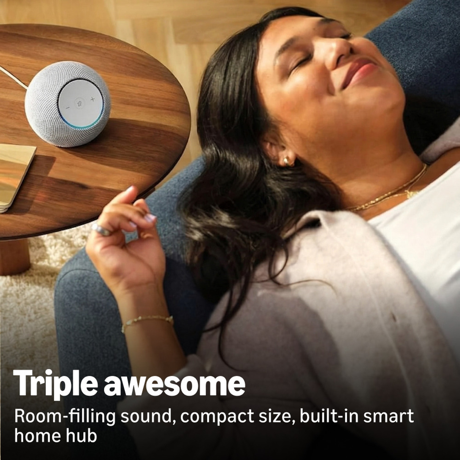 Image of Echo Dot Max with Room filling sound, 3x more bass, and a Built in smart home hub with Alexa Assistant Smart Speaker