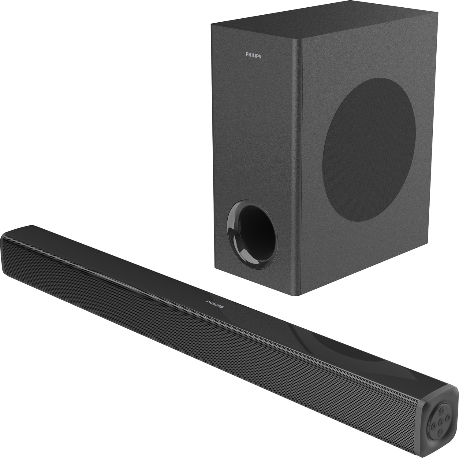 Image of PHILIPS TAB4301 /94 5.5 Inch Subwoofer HDMI ARC, USB & Optical Connectivity 100 W Bluetooth Soundbar