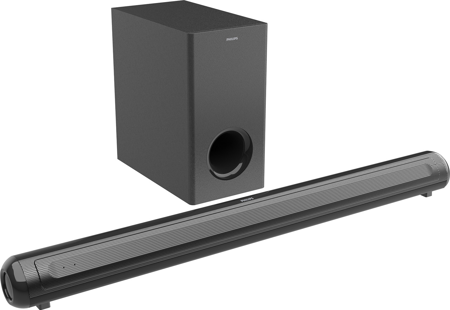 Image of PHILIPS TAB4361 /94 5.5 Inch Subwoofer HDMI ARC, USB & Optical Connectivity 160 W Bluetooth Soundbar
