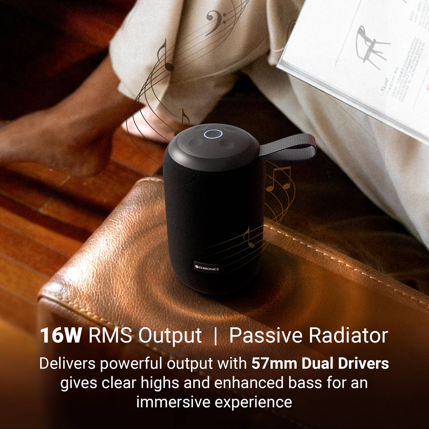 ZEBRONICS Music bomb i10 Bluetooth Speaker - Image 2