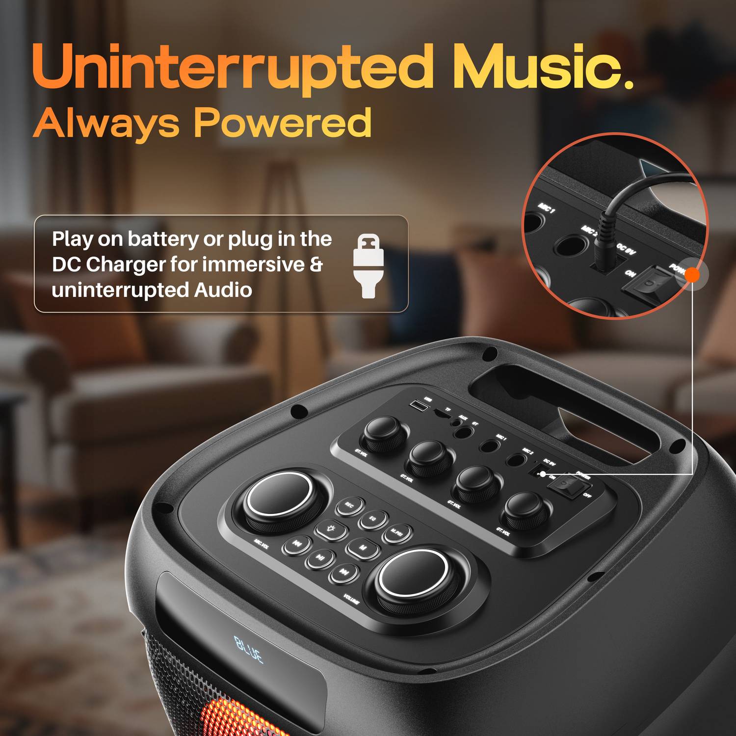 GOBOULT Partybox X200 160W Bluetooth Speaker - Image 5