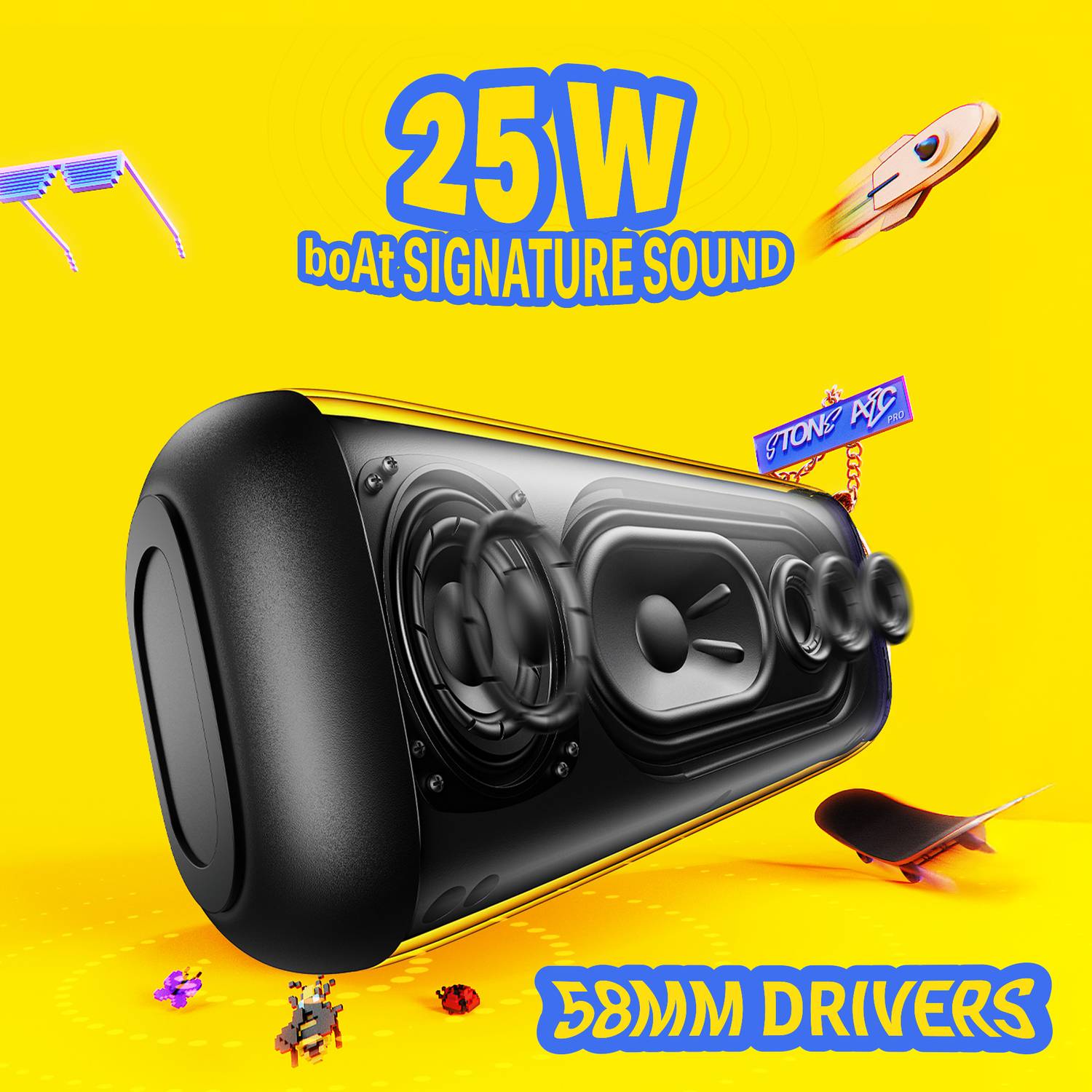 boAt Stone Arc Pro 25W Bluetooth Speaker - Image 3