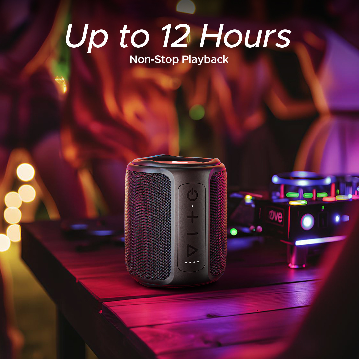 Image of boAt Stone 350, Music Streaming on JioSaavn, 12Hrs Battery, IPX7, TWS Feature 10 W Bluetooth Speaker
