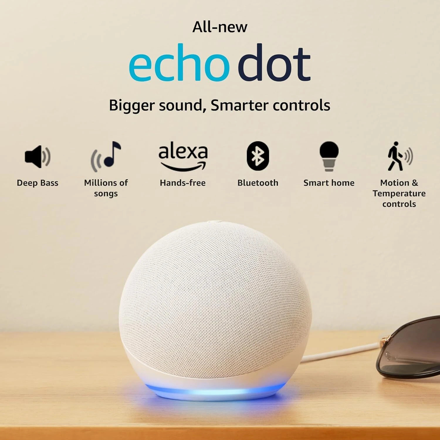 Image of Alexa Echo Dot (5th Gen) | Bluetooth with Alexa Assistant Smart Speaker