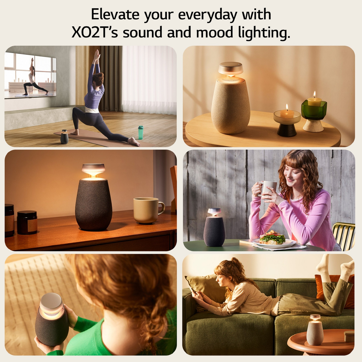 Image of LG XO2T, 20W, 15 Hrs Battery, IP55, 360* Sound and Lighting, XBOOM App 20 W Bluetooth Speaker