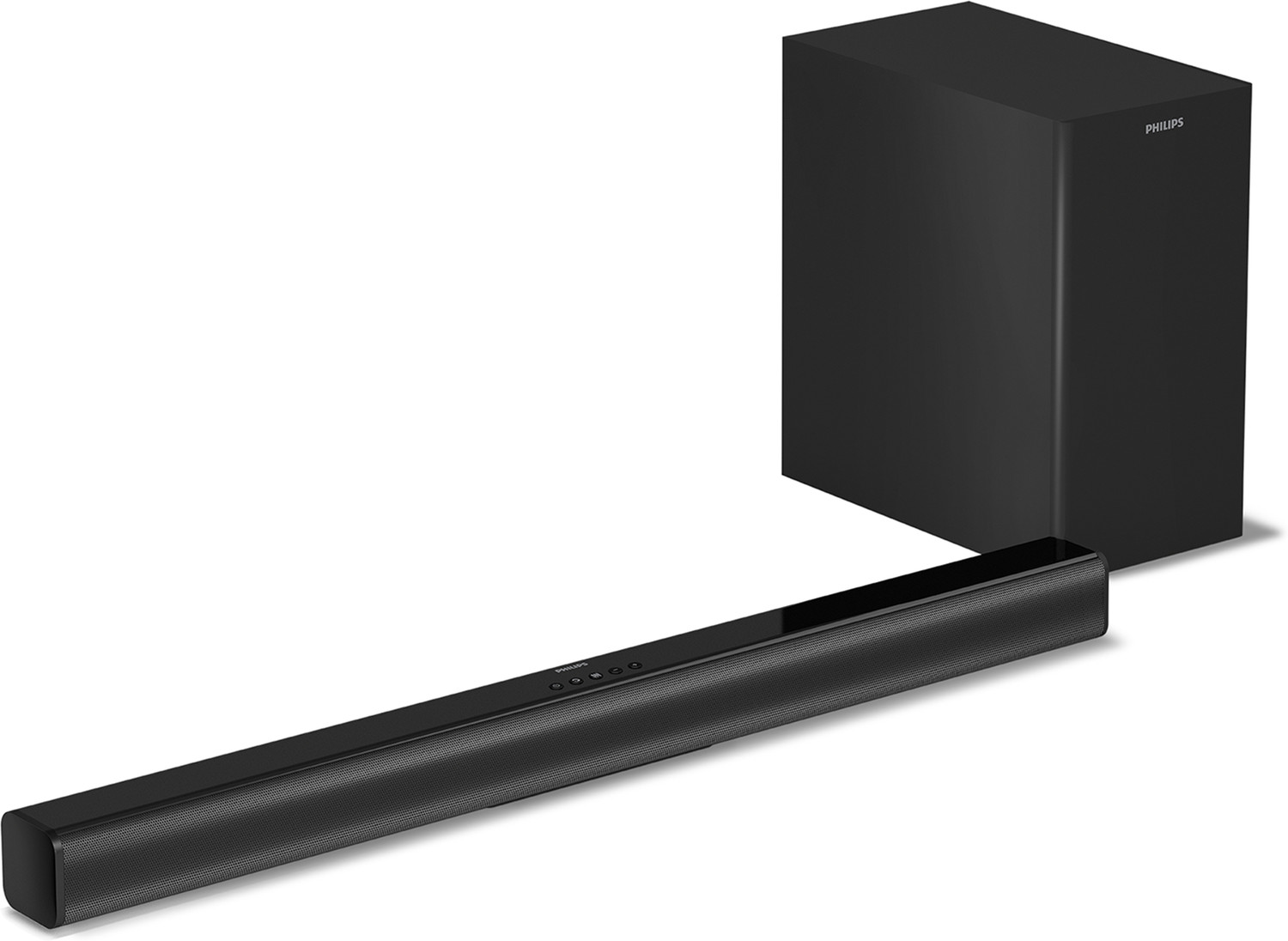 Image of PHILIPS TAB4319 /94 With Subwoofer for Rich Bass, 3 EQ modes, Bluetooth /HDMI /USB /Optical 80 W Bluetooth Soundbar