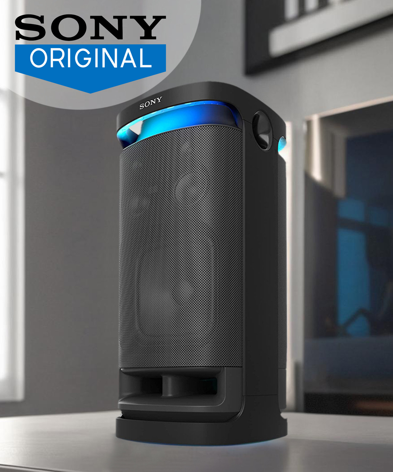 Image of SONY SRS-XV900 Wireless Portable Bluetooth Party Speaker with 25 Hour-Battery Bluetooth Tower Speaker