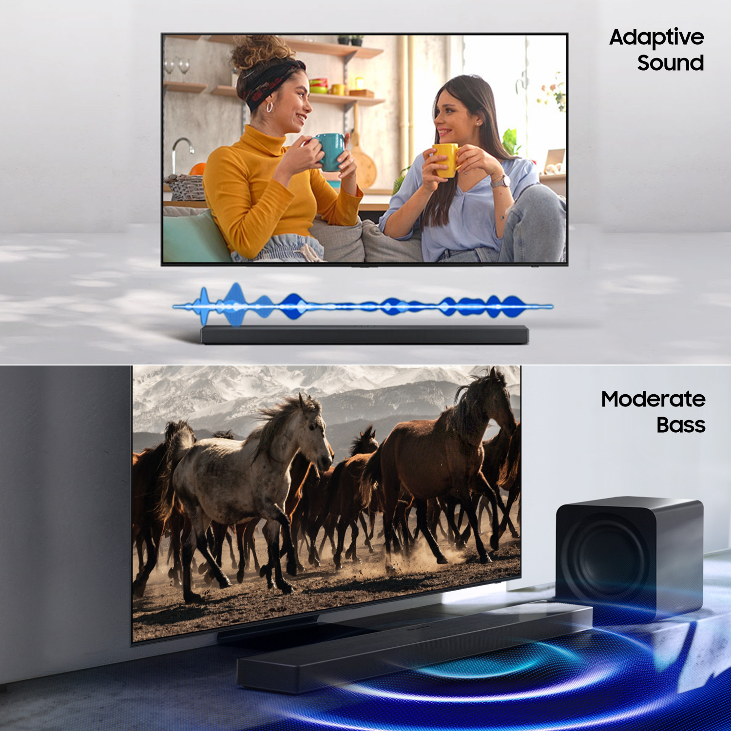 Image of Samsung Soundbar with Wireless Dolby Atmos 345 W Bluetooth Home Audio Speaker