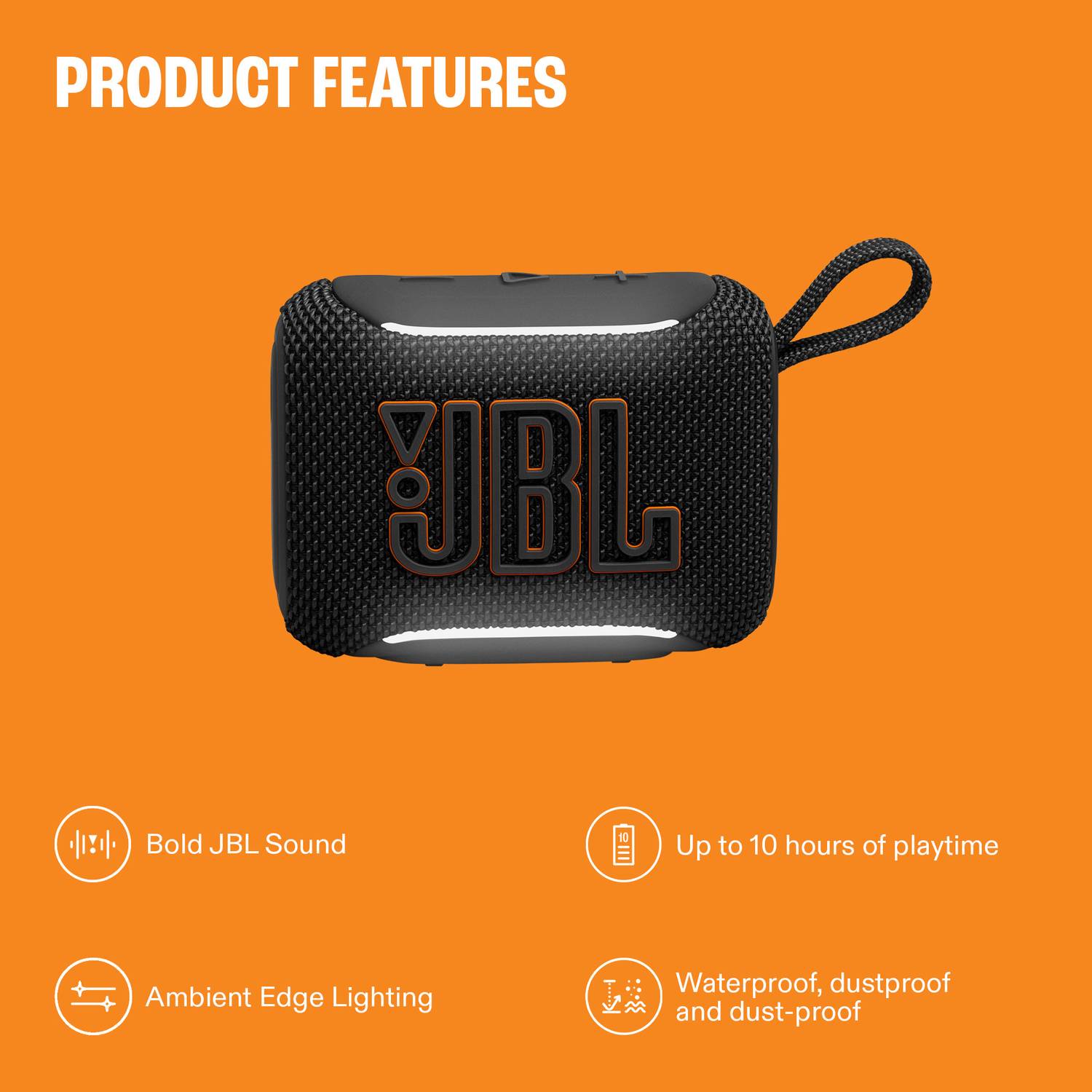 JBL Go 5 4.8W Bluetooth Speaker - Image 2