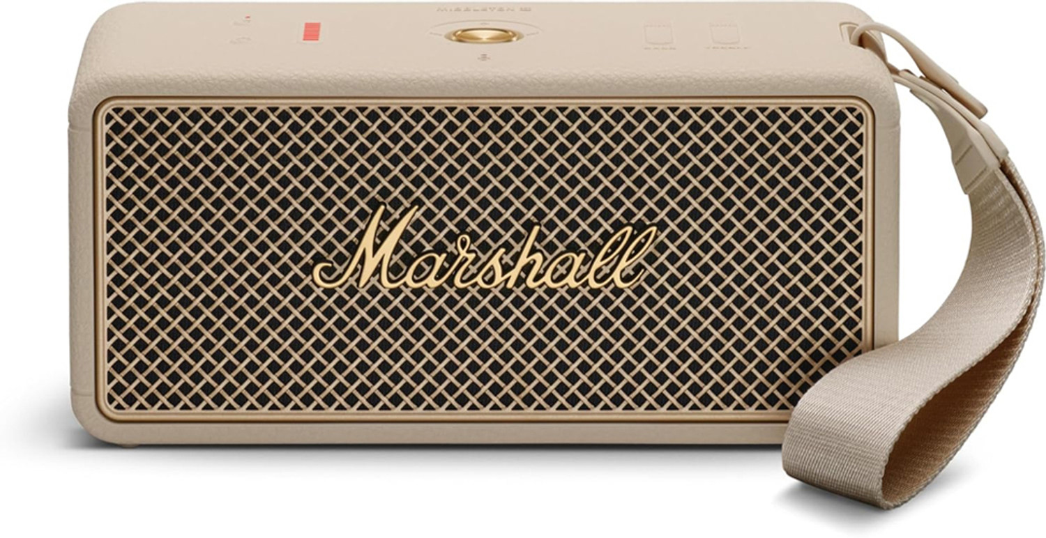Image of Marshall Middleton II Portable, Over 30 Hours Playtime, IP67 Waterproof 80 W Bluetooth Party Speaker