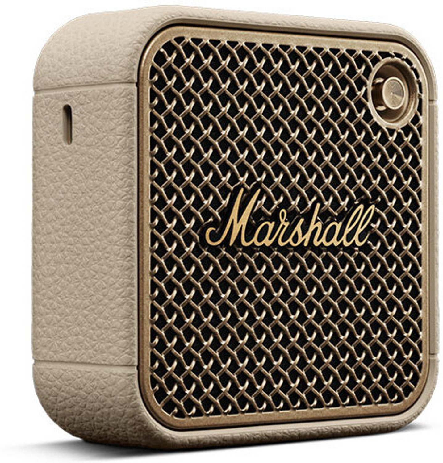 Image of Marshall Willen II Portable Bluetooth Speaker 17+ Hour Playtime, Dust & Waterproof (IP67) 10 W Bluetooth Speaker (Cream, Mono Channel)