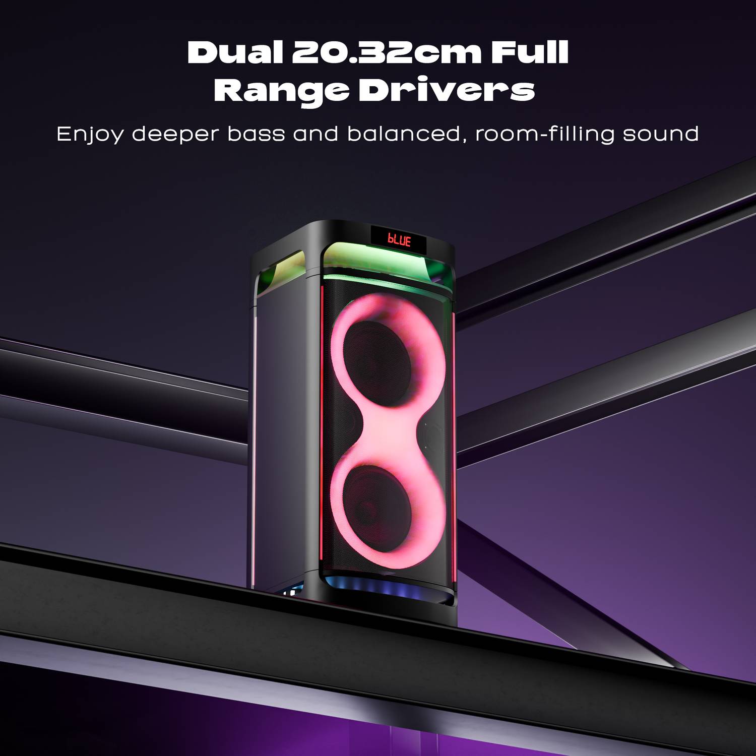 ZEBRONICS Party Fyre 500 140W Bluetooth Speaker - Image 4