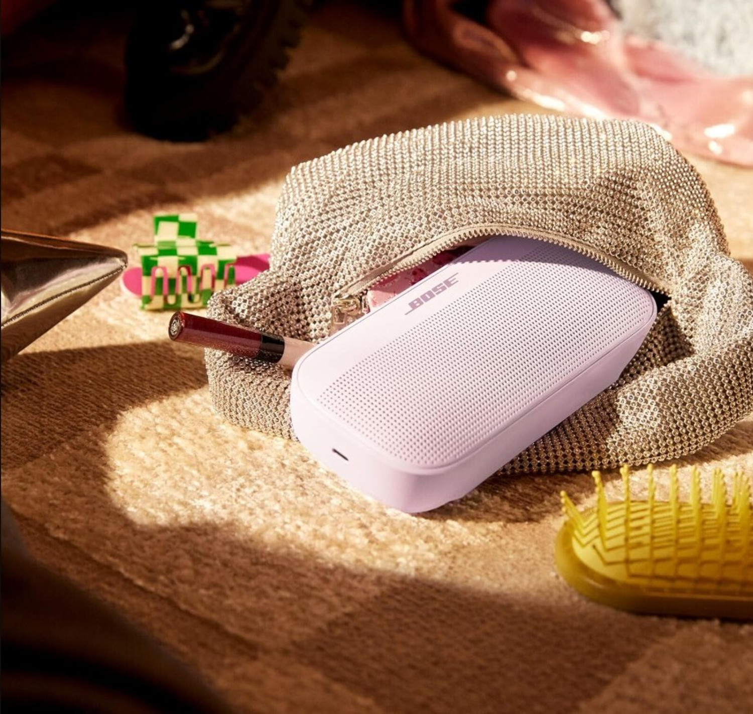 Image of Bose New SoundLink Flex Portable (2nd Gen), Portable Outdoor with Hi-Fi Audio Bluetooth Speaker