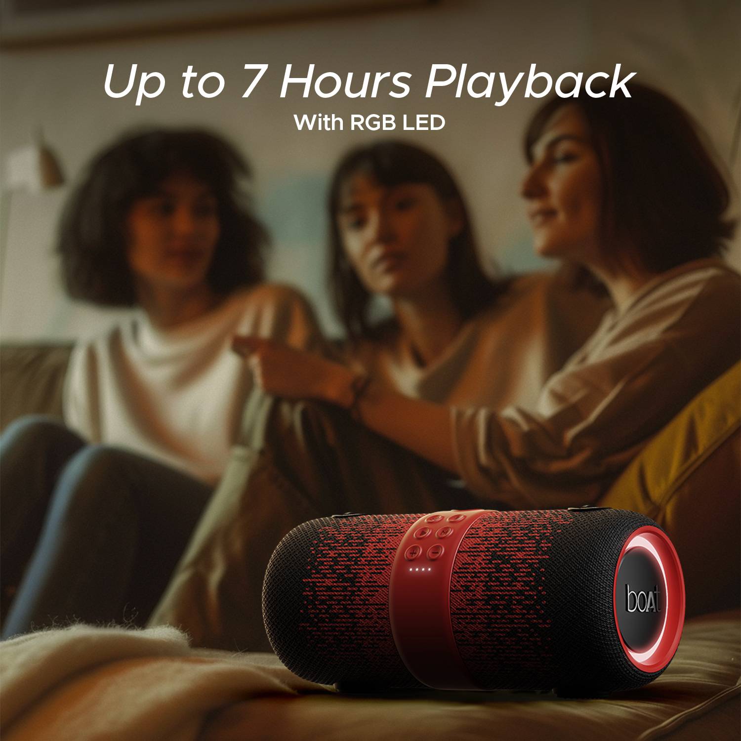 boAt 14W Bluetooth Speaker with RGB LEDs - Image 3