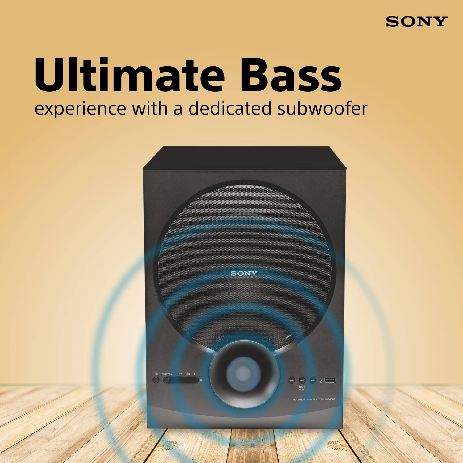 SONY SA-D40M2 4.1ch Home Theatre System - Image 5