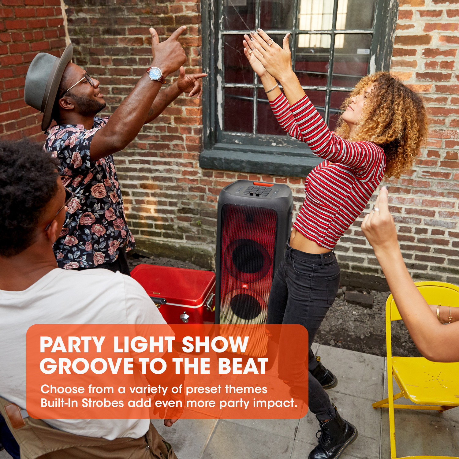 Image of JBL PartyBox 1000 with DJ , 1100 W Bluetooth Home Theatre