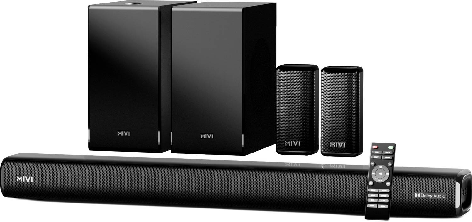 Mivi Fort Sonic 900 Soundbar with Dual Subwoofers