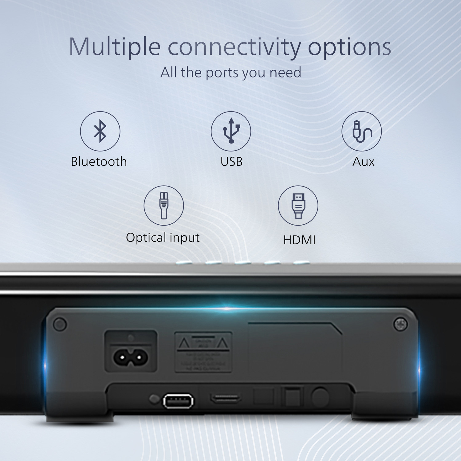 Image of PHILIPS TAB4230 /94 Dolby Digital 300 W Bluetooth Soundbar