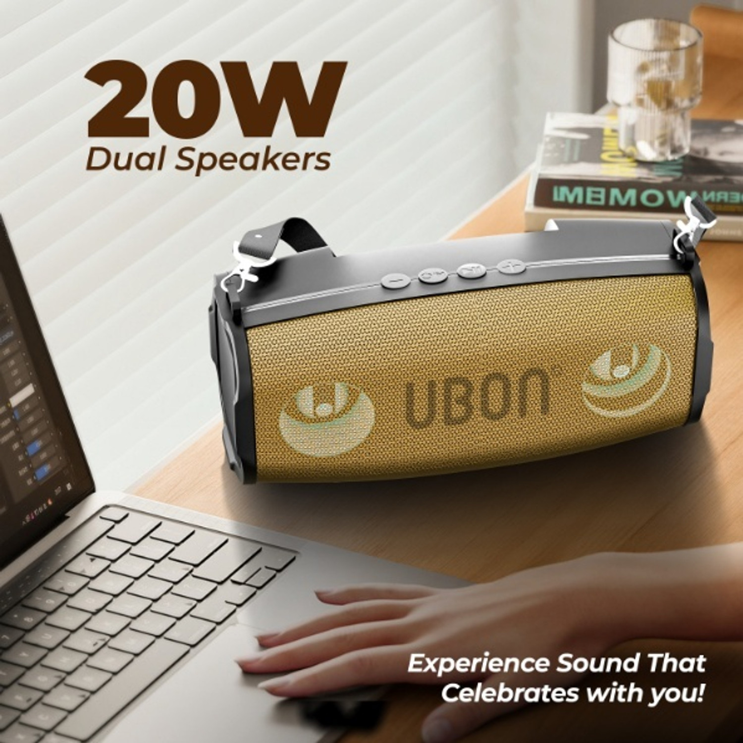 Image of Ubon SP-65G 20 W Bluetooth Speaker