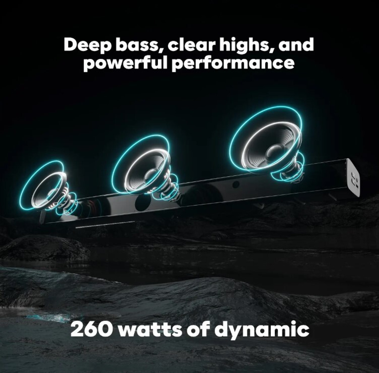 Image of GOVO GOSURROUND 945 PRO 5.1 with 5.25 inch Wired Subwoofer 260 W Bluetooth Soundbar