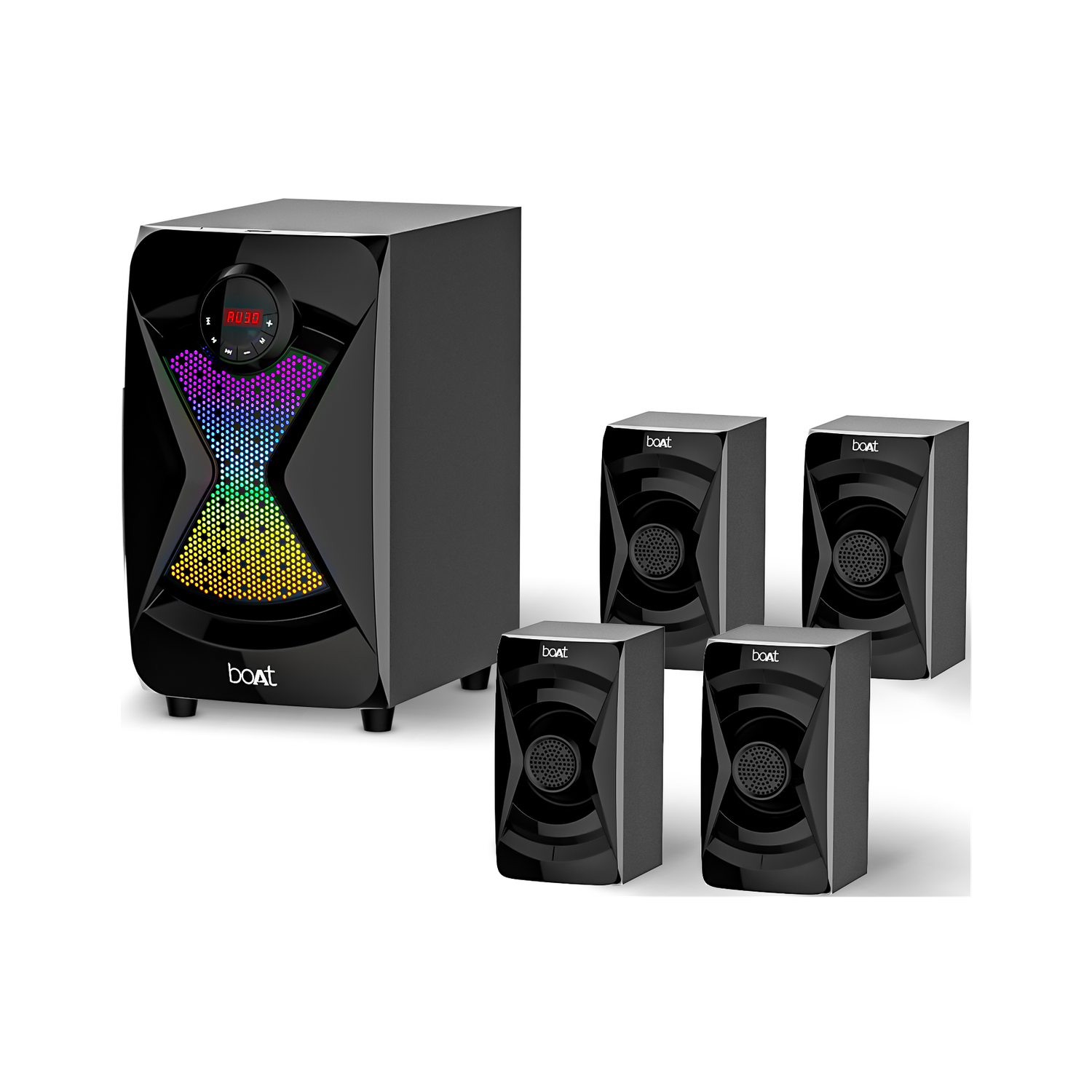 boAt 1500 Pro Bluetooth Home Theatre with RGB LEDs