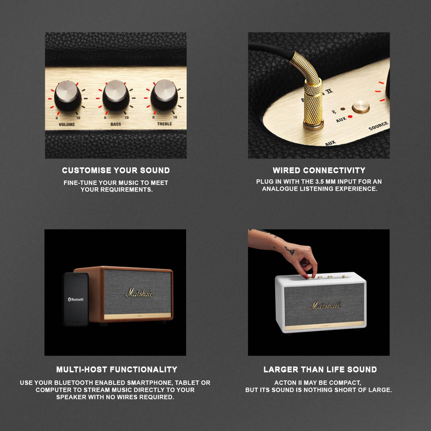 Buy Marshall Acton II 60 W Bluetooth Speaker Online from Flipkart.com