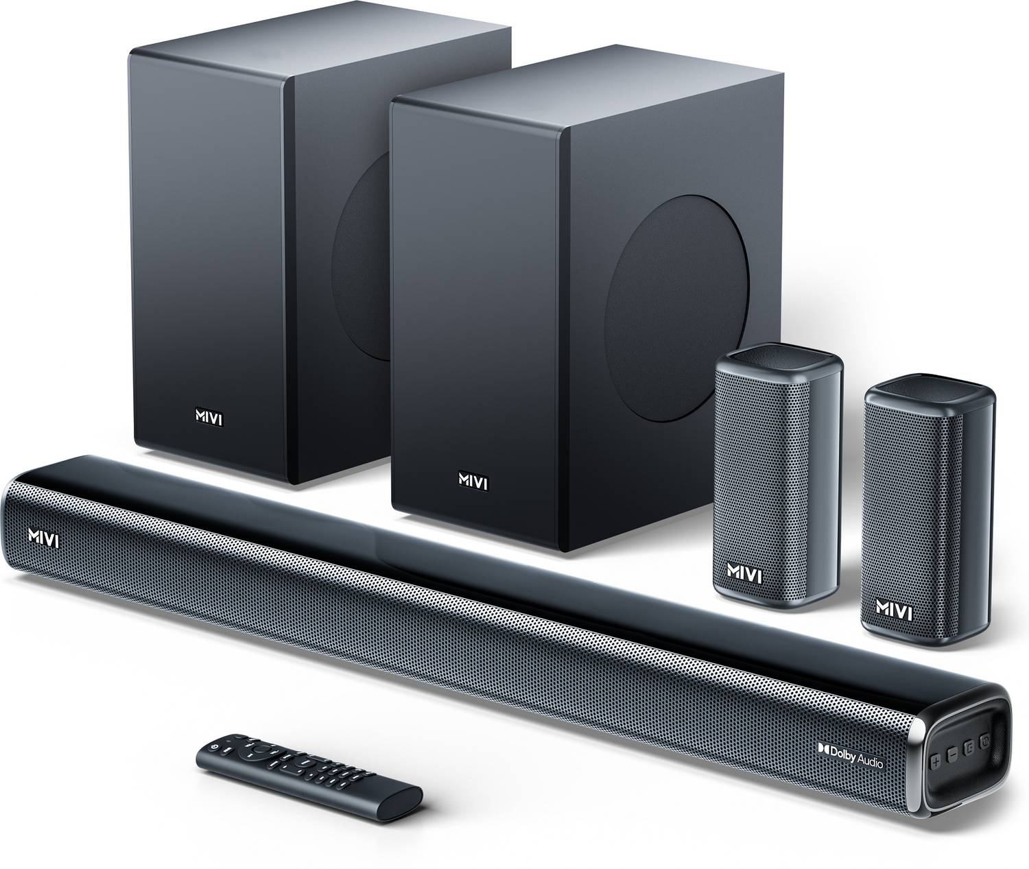 Mivi Fort H880 880W 5.2 Channel Bluetooth Soundbar - Image 1