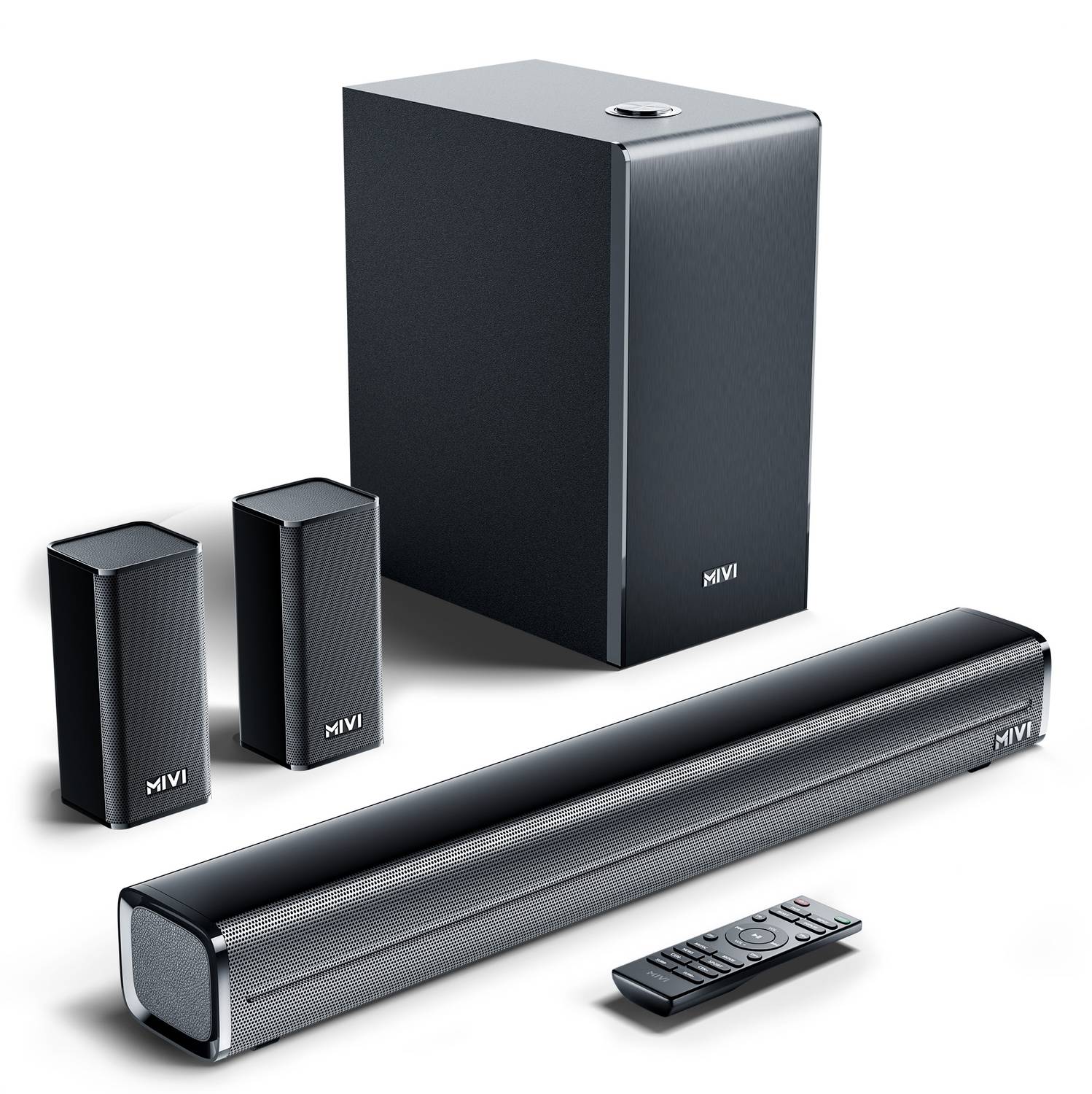 Mivi Fort H350 350W 5.1 Channel Bluetooth Soundbar - Image 2