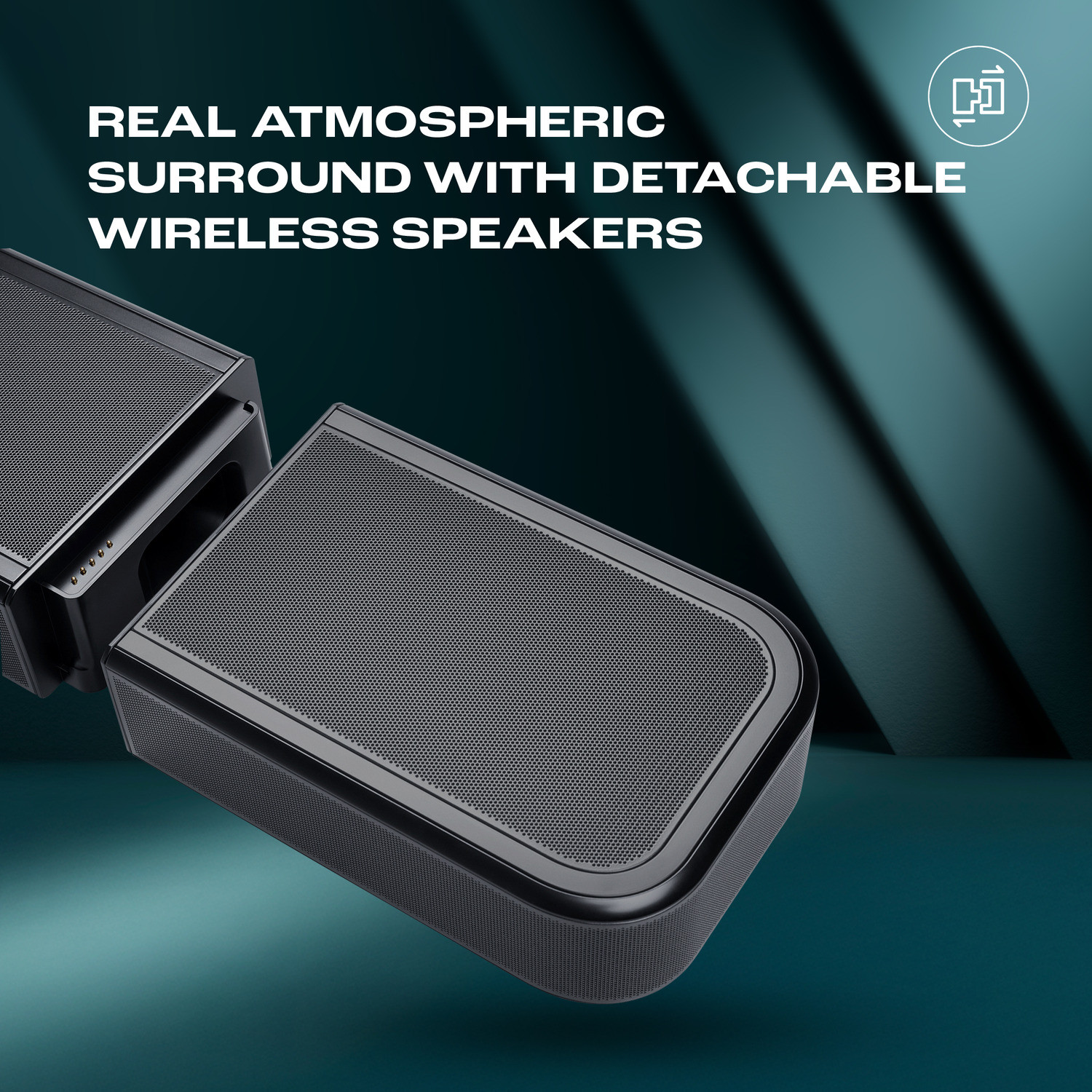 Image of JBL Bar 1000 MK2 True Dolby Atmos and DTS:X, MultiBeam Surround Sound, HDMI eARC 960 W Bluetooth Soundbar
