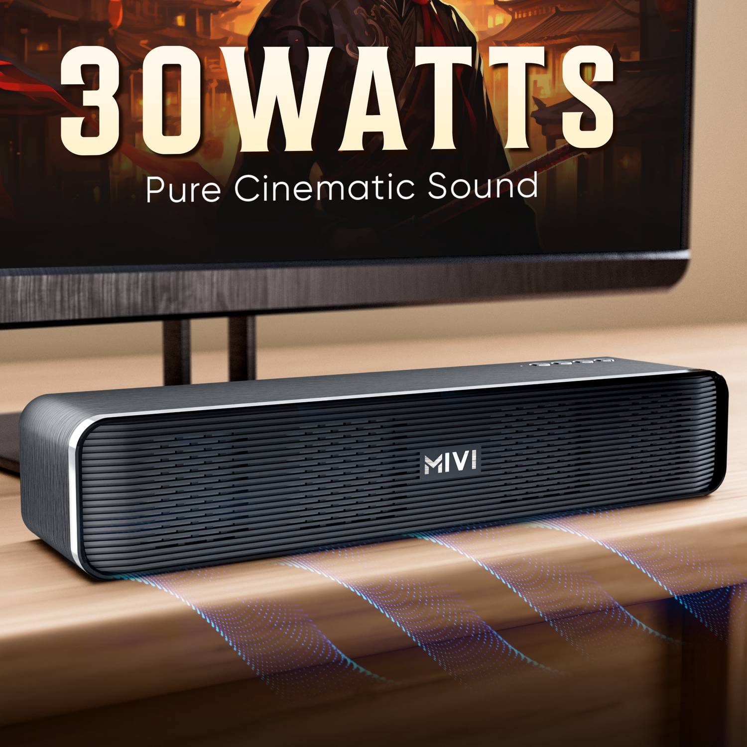 Mivi Fort H30 30W Bluetooth Speaker - Image 3