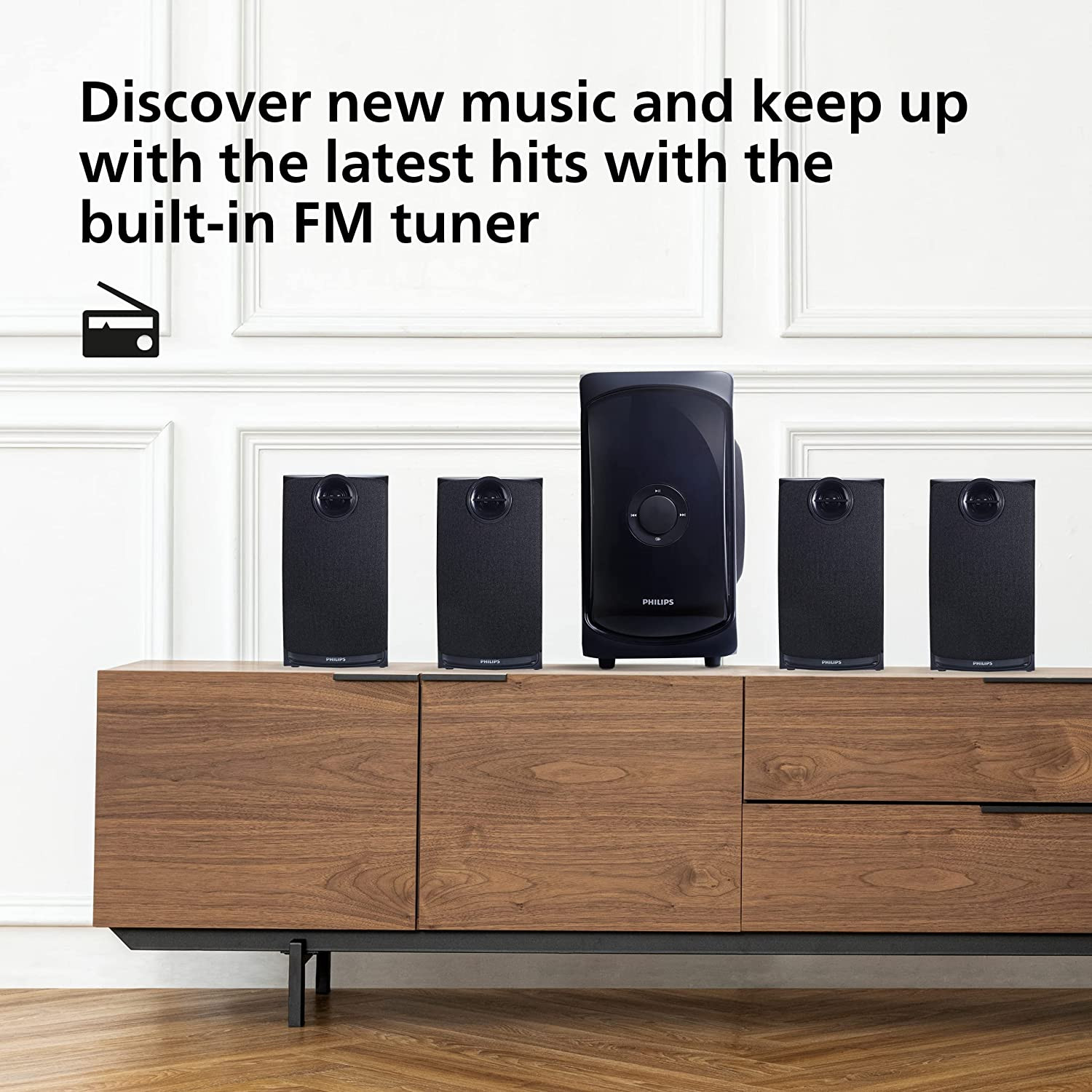 Image of PHILIPS TAV7477 70 W Bluetooth Home Audio Speaker