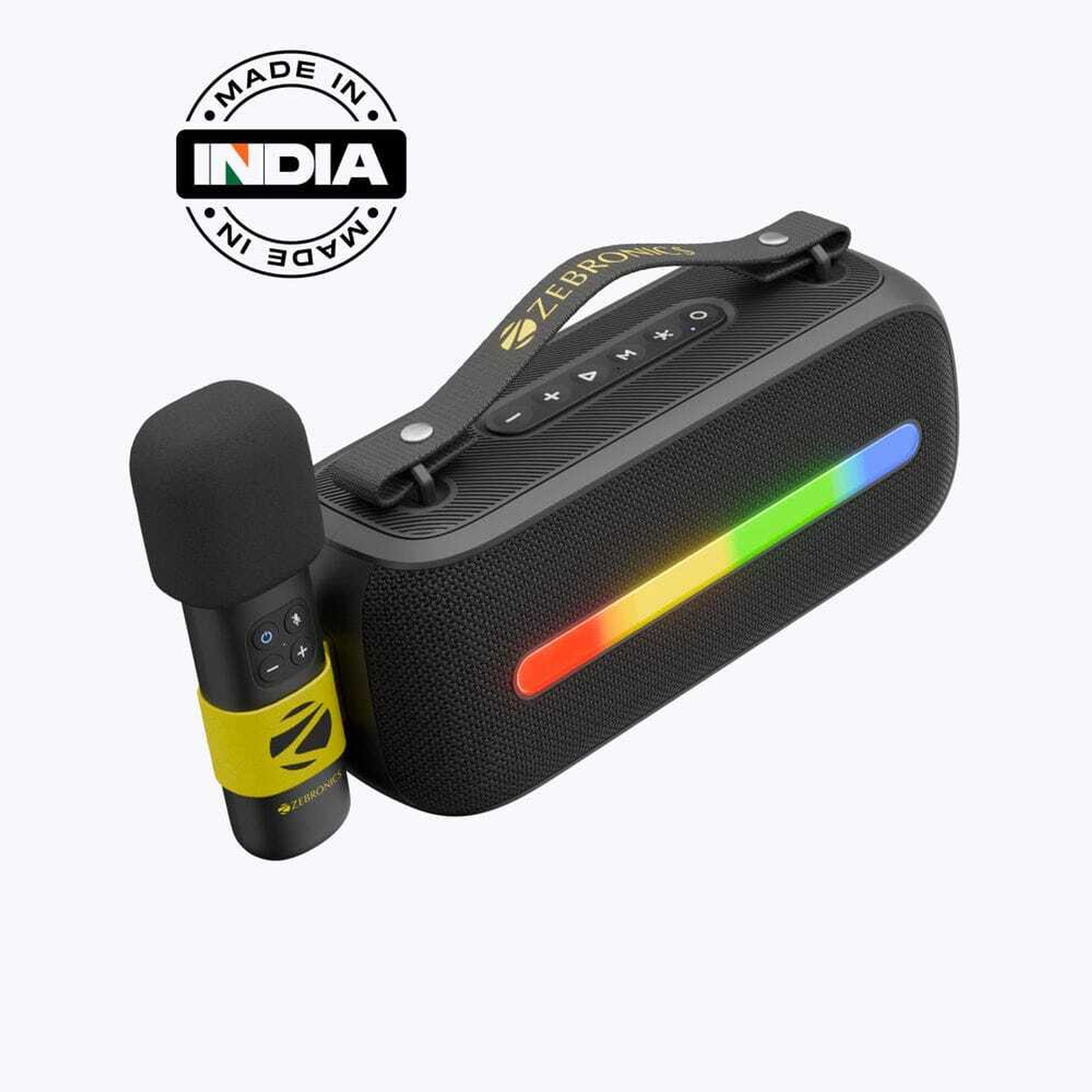 Image of ZEBRONICS Zeb Sound Feast 80 20 W Bluetooth Party Speaker