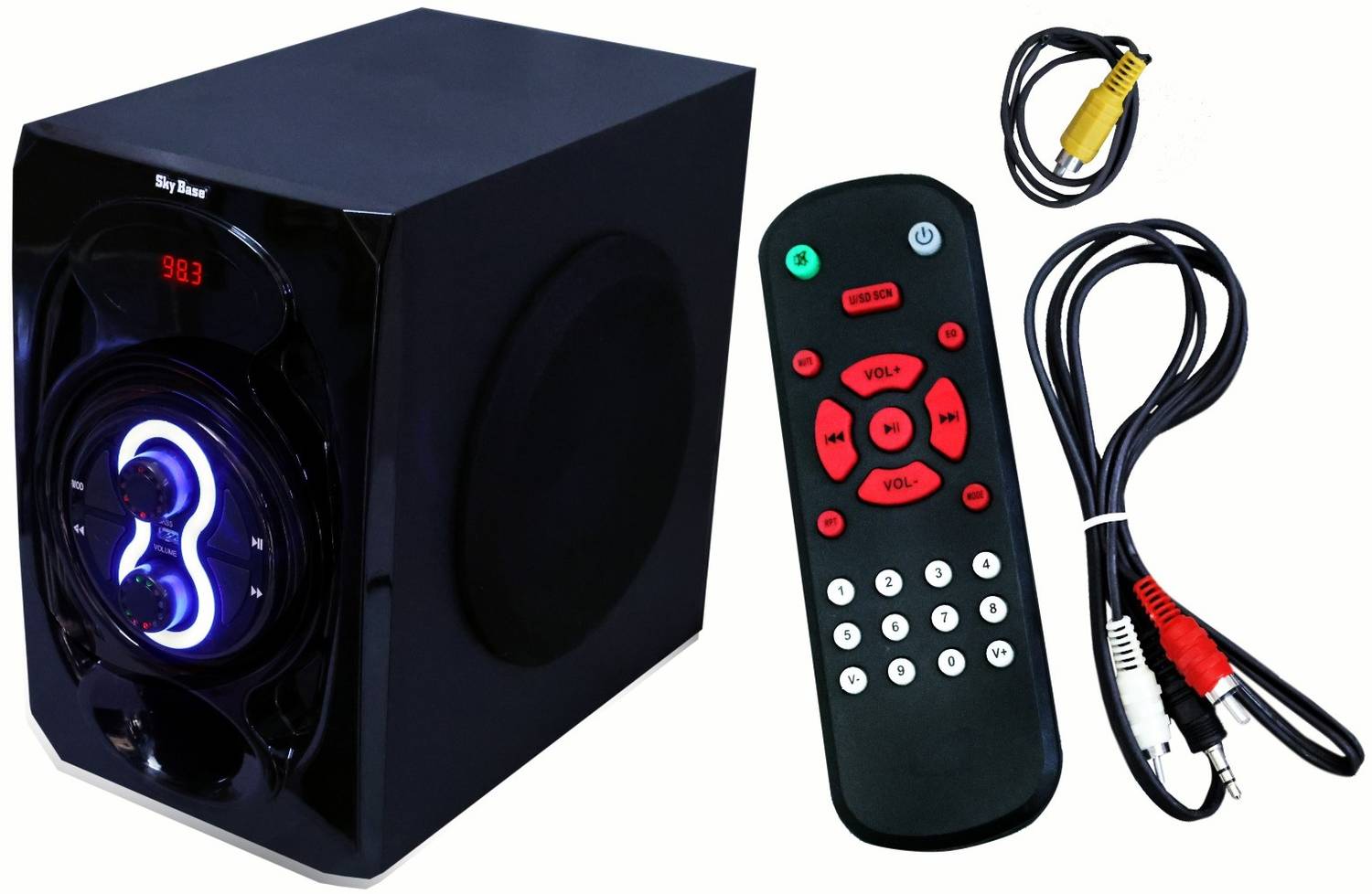 SKYBASE Cobra-1- 9500 W Bluetooth Home Theatre (Black, 5.1 Channe
