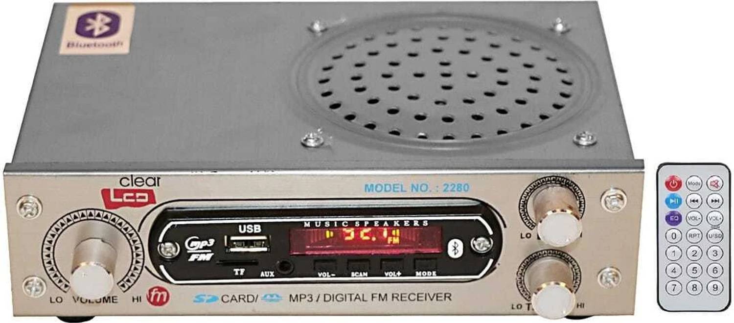 BTX IPL AC/DC Multimedia Speaker with Bluetooth, USB, SD Card, Aux FM Radio 10 W Bluetooth Home Audio Speaker - Image 1