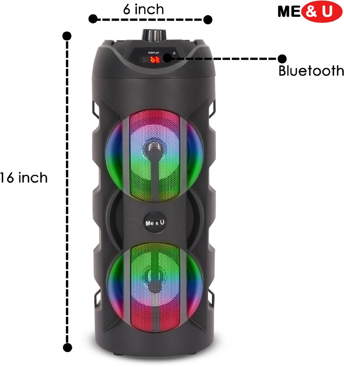 ME&U PartyMatePro 40W Bluetooth Party Speaker - Image 4