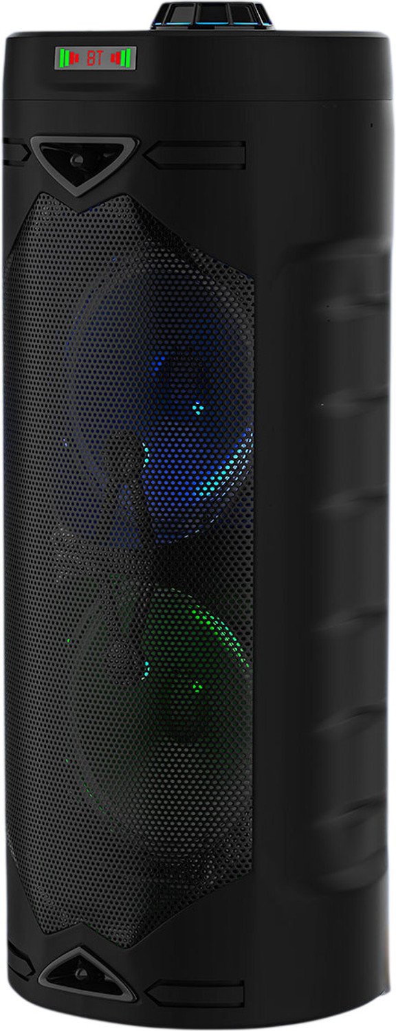 Image of V WORTEX 40W Portable Bluetooth Party Speaker with Wired Microphone, RGB LED Lights 40 W Bluetooth Home Audio Speaker