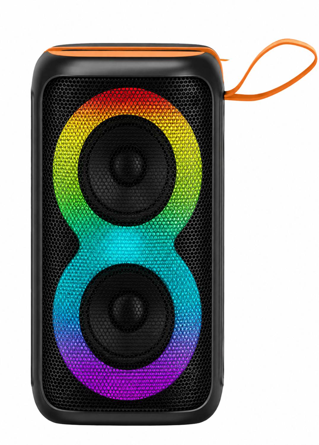 RZW 360 Degree Portable Wireless BT Speaker with RGB Lights, Phone Holder Speaker-1 10 W Bluetooth Home Audio Speaker