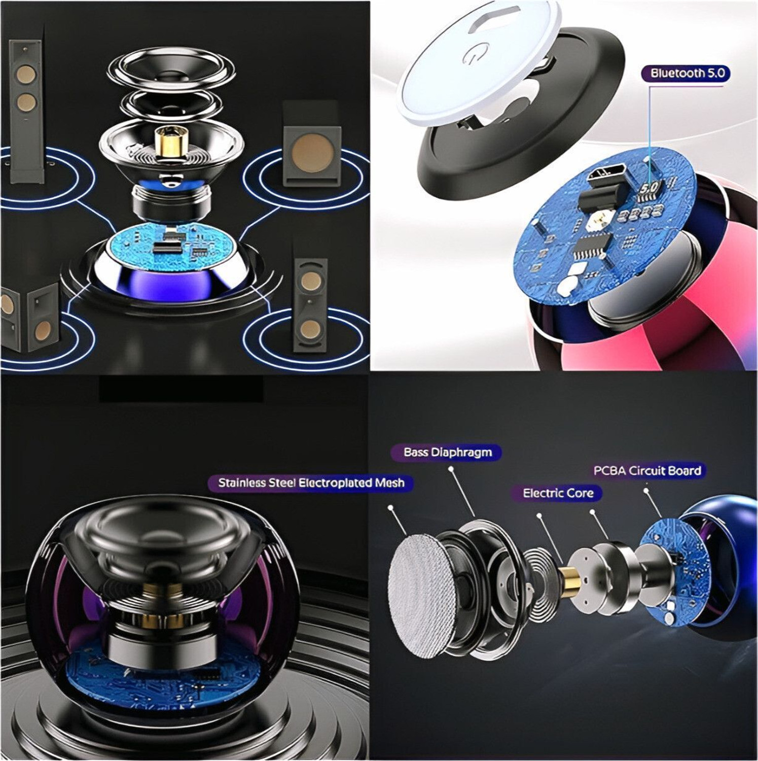 Image of H A M A17 5 W Bluetooth Home Audio Speaker