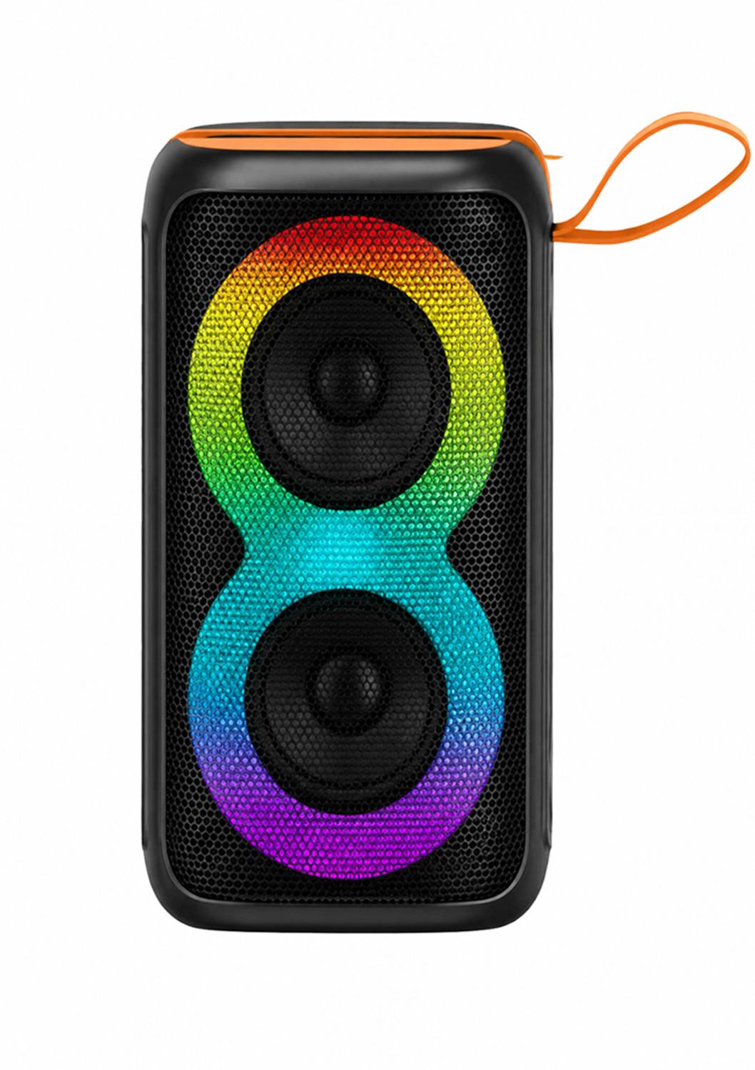 RZW 360 Degree Portable Wireless BT Speaker with RGB Lights, Phone Holder Speaker-1 10 W Bluetooth Home Audio Speaker