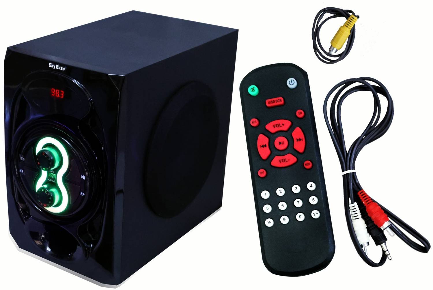 SKYBASE Cobra-2- 9500 W Bluetooth Home Theatre (Black, 5.1 Channe