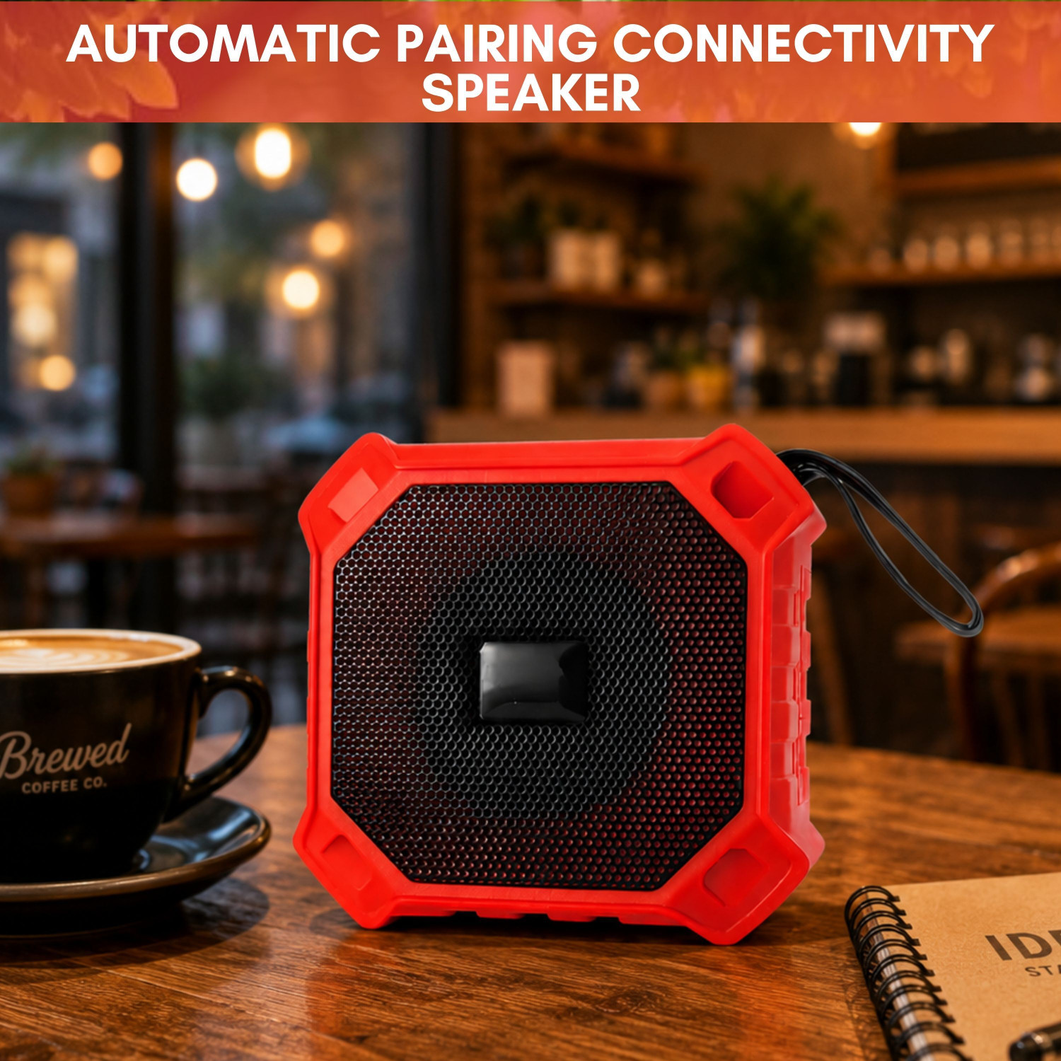 Image of SYARA Rechargeable Bluetooth Speaker with Deep Bass Sound and HD Audio SC298 20 W Bluetooth Home Theatre