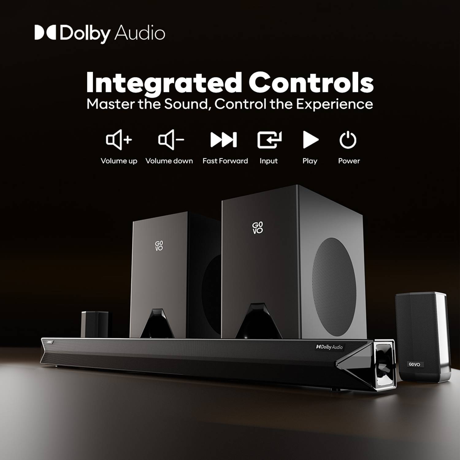 GOVO GOSURROUND 999W Bluetooth Soundbar - Image 5